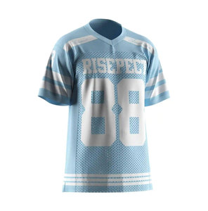 Camiseta de Fútbol Americano Risepect para Hombre, Cuello en V, Manga Corta, Malla Transpirable, Personalizable con el Número 88 - Product Image 1