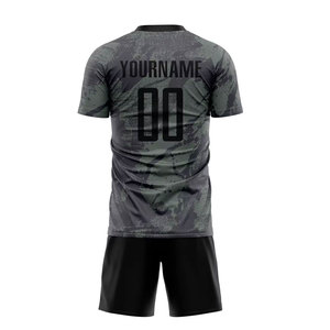 Men Soccer Uniform Crew Neck Polyester Made Sublimated Soccer Uniform With Custom Logo And Name OEM Soccer uniform - Product Image 5