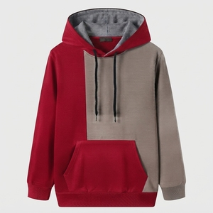 Sudadera con Capucha para Hombre al por Mayor, 100% Algodón, Talla Grande, Casual, Color Sólido, Transpirable y Ecológica - Product Image 5