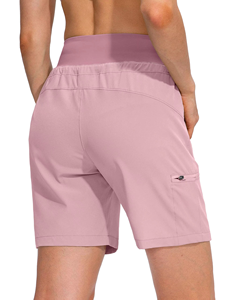 Pantalones Cortos Deportivos para Mujer, de Secado Rápido, para Correr y Entrenar, con Logotipo Personalizado, Venta al Por Mayor, Ropa Deportiva Femenina - Product Image 4