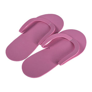 Tek Kullanımlık Pedikür Terlikleri 112*265mm Hijyenik Tek Kullanımlık Yumuşak EVA Spa Terlikleri Salon ve SPA İçin - Product Image 1