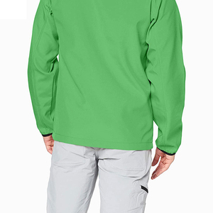 Wholesale Windproof Outdoor Casual Wear Black <b>Soft</b> <b>shell</b> <b>Jackets</b> <b>Men</b> Sport Inner Warm Fleece <b>Jacket</b> - Product Image 2
