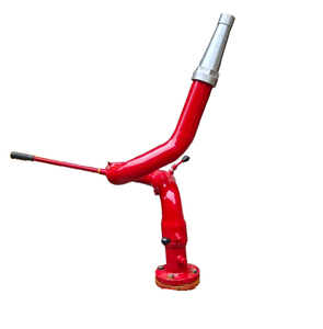 Monitor de Espuma Contra Incendios de Acero Inoxidable Rojo, de Alto Flujo y Acción Automática - Product Image 2