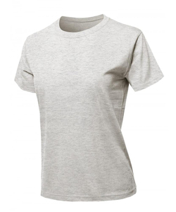 Women's Solid Color Crew Neck <b>T</b>-<b>Shirt</b> Short Sleeve Regular Fit 100% Cotton Jersey Breathable Casual All Seasons Wear - Product Image 5