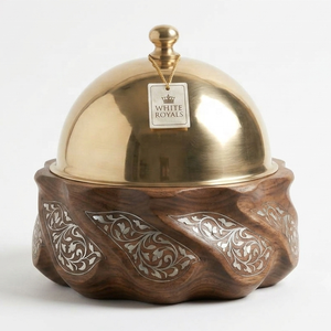 Olla Tradicional de Acero Inoxidable para Hotpot con Tapa Resistente Incrustada, Diseño Moderno para Banquetes y Catering en el Golfo - Product Image 1