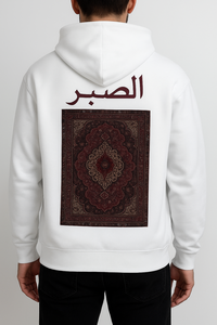 Sudadera con Capucha Personalizada para Hombre con Diseño Artístico de Impresión Árabe, Estilo Urbano, Corte Regular, Tejido de Algodón, Logotipo en la Espalda - Product Image 2