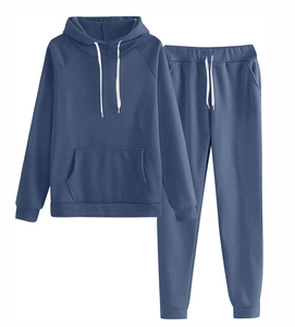 Ensemble de survêtement décontracté pour femme, comprenant un sweat à capuche court et un pantalon de jogging, ensemble deux pièces, en vente - Product Image 6