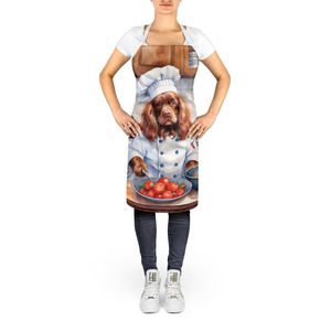 Delantal de Chef Unisex grande Multicolor Sussex Spaniel para cocina manualidades para hornear jardinería para adultos hombres y mujeres - Product Image 2