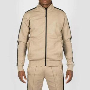 Chándal Deportivo de Forro Polar de Poliéster Transpirable de Manga Larga Unisex Informal de Invierno 380 con Doble Raya y Logotipo Personalizado de Alta Calidad al por Mayor 2026 - Product Image 2