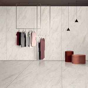 Tajmahal Ivoire 1600x3200mm Carreaux de dalle en porcelaine polie Full Body Marbre brillant pour comptoirs - Product Image 1