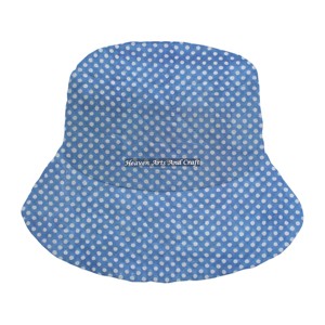 Chapeau bob matelassé en coton imprimé à la main pour adultes, idéal pour une utilisation décontractée en extérieur en hiver et lors de carnavals, de haute qualité. - Product Image 5