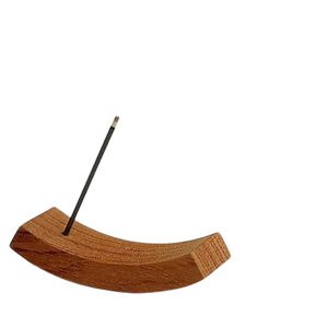 Quemador de Incienso Portátil de Bambú, Hecho a Mano, Ecológico, Soporte de Incienso de Madera para Uso Terapéutico - Product Image 5