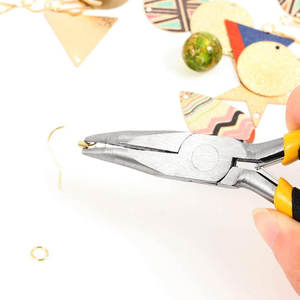 Pince à bijoux de haute qualité, lot de 3 outils de fabrication de bijoux, incluant pince à bec effilé, pince à bec plat, coupe-fil, pour usage chirurgical et clinique - Product Image 6