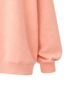 Sudadera Oversize de Forro Polar para Mujer, Cuello Alto, Bordado Floral, Cálida, Informal, Moda de Invierno, Estilo Urbano - Product Image 5