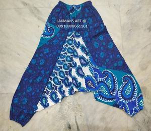 Sarouel en coton imprimé pyjama sarouel pyjama en coton pyjama indien pyjama imprimé femme pyjama en coton de couleur unie - Product Image 1