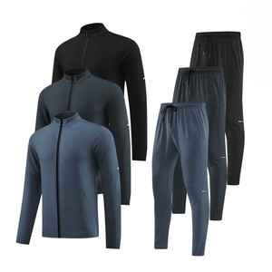 Conjunto Deportivo GAF Jogging Streetwear 2 en 1 para Mujer, Chaqueta y Pantalones de Dos Piezas con Logotipo Bordado Personalizado, 100% Poliéster - Product Image 1