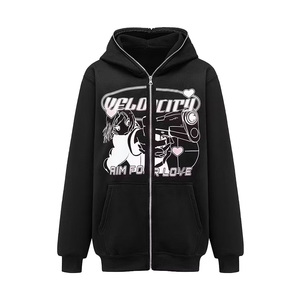 Winter New Style Lined Casual Solid Hoodies Oem Service Custom Print logo <b>350</b> Grams Loose Hip Hop Fleece Hooded for Men - Product Image 2