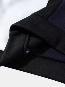 Sweat-shirts et sweats à capuche d'hiver pour hommes en tissu éponge 100 % coton anti-rétrécissement avec logo personnalisé sur le devant pour la course à pied - Product Image 6