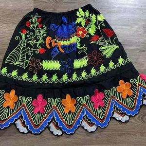 Última Moda en Faldas Hawaianas de Algodón con Diseño de Guam y Micronesia, Prendas Hawaianas Florales de Poliéster con Bordado, Fabricación OEM - Product Image 1