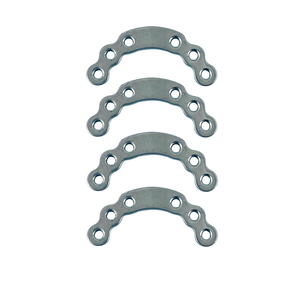 Placa de Bloqueo Acetabular de Acero Quirúrgico Ametrina de 2.7mm/2.4mm para Cirugía Ortopédica Canina y Felina - Placa Ósea Veterinaria - Product Image 5