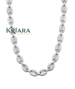 Lab Grown Diamond Cuban <b>Chain</b> Necklace S925 Silver 18k Gold Plated Rhodium Plated Micro Pave Link <b>Chain</b> Unisex Hip Hop Gift - Product Image 1