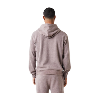 Ensemble de survêtement à capuche pour homme avec pantalon à jambe droite, coupe décontractée, ourlet ouvert, style streetwear décontracté, vente en gros, ensembles de vêtements deux pièces personnalisés - Product Image 4