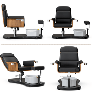 Ergonomic Portable Pedicure <b>Chair</b> with 360 <b>Rotation</b> Reclining Lift No Plumbing Needed Nail Teaching Unit and Foot Spa <b>Chair</b> - Product Image 3