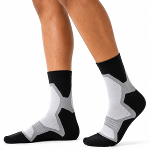 Chaussettes de chasse de haute qualité pour hommes, vêtements de chasse en plein air, respirantes, en spandex/nylon, écologiques, à séchage rapide - Product Image 4