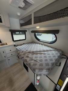 Mini caravane Teardrop légère et moderne, caravane de voyage, camping-car mobile, mini caravane de route standard - Product Image 4