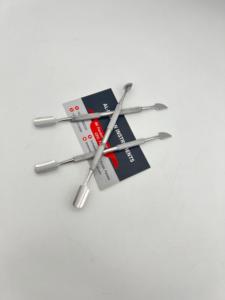 Professional Disposable Nails Dead Skin Remover Manicure <b>Cuticle</b> Nail Pusher Double-Use 2 in 1 Metal Nail <b>Tools</b> - Product Image 4