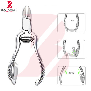 Stainless Steel 9 Pieces Podiatry Kit Ingrown Nail Clipper <b>Files</b>, and Scissors Pedicure Foot Care Tools Podiatry Instruments Set - Product Image 6