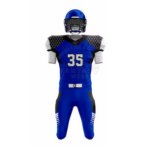 ชุดกีฬาอเมริกันฟุตบอล ผลิตในปากีสถาน สีตามสั่ง ชุดอเมริกันฟุตบอลสำหรับขายออนไลน์ - Product Image 2