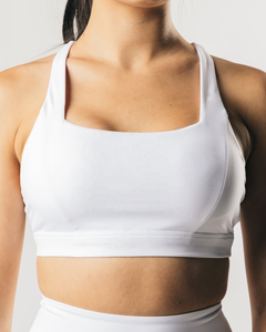 Women's Plus Size Leopard Print Breathable High Windproof Backless Crop Sports Bra for Workout Yoga with Spandex/Nylon Material - Product Image 2