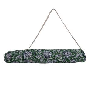 Tapete de Yoga Multifuncional Ligero, Hecho a Mano, de Algodón Estampado con Bloques, Organizador de Ropa, Ecológico y Duradero - Product Image 2