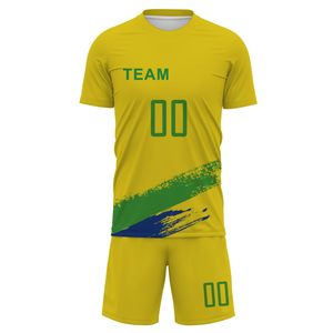 Uniforme de Fútbol de Alta Calidad, Conjunto de Uniforme Deportivo, Kits de Fútbol de Secado Rápido, Uniformes de Fútbol Sublimados con Logotipo Personalizado, Unisex - Product Image 2