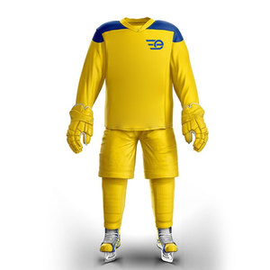 Fournisseur en gros d'uniformes de hockey sur glace personnalisés, vêtements d'équipe de hockey sur glace, impression par sublimation, prix d'usine - Product Image 1