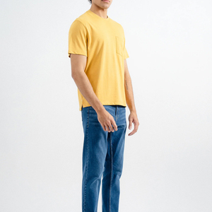 T-shirts pour hommes écologiques, à séchage rapide, de haute qualité, coupe slim, nouvelle mode, décontractés, respirants, 440g, grandes tailles, logo personnalisé - Product Image 6