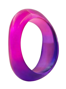 Resin Bangle Handmade Hand Modeled Round Model Pattern Jewelry for Party Fashion Occasions Uttar Pradesh FAIZA CRAFT FC-7168 - Product Image 4