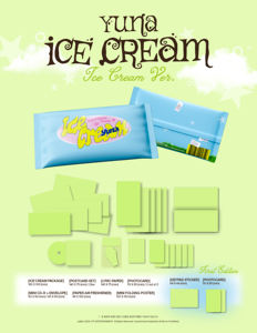 ITZY YUNA - [ICE CREAM] 1er Mini Álbum (Versión ICE CREAM) Álbum de K-Pop Más Vendido en Corea - Product Image 6
