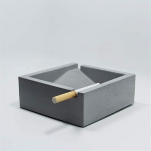 Aluminum Square American Style <b>Portable</b> Smokeless Windproof <b>Ashtray</b> Outdoor Indoor Decorative Fancy Durable Heat Resistant - Product Image 5