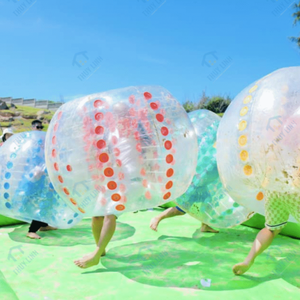 <b>Inflatable</b> Bumper Ball with Electric Air Pump International Style Waterproof for Outdoor Use - Product Image 4