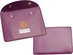Estuche de Cuero para Joyas Masónicas con Forro Suave para Guardar Joyas, Pines y Distintivos de la Logia Masónica - Product Image 3