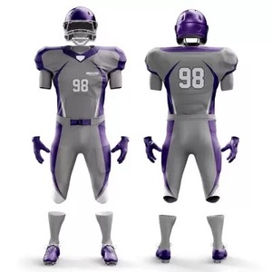 Uniforme de Fútbol Americano Personalizado Premium, Conjunto de Jersey y Pantalones Deportivos, Poliéster de Alta Calidad, Protección para Hombres Adultos - Product Image 2