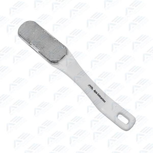 Râpe à pieds en acier inoxydable, éliminateur de callosités et de peaux mortes, instruments de beauté, outils de pédicure professionnels double face - Product Image 6
