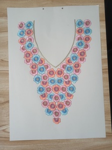 Écussons brodés de qualité supérieure à coudre, avec paillettes, motifs floraux personnalisables, élégants pour vêtements féminins (ORGEZA) - Product Image 6