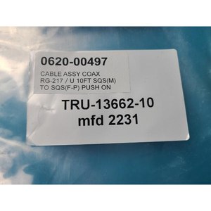 Cable Coaxial Lateral AMAT 0620-00497, ULTIMA-X, Usado, Piezas de Equipos Legacy Semiconductor - Product Image 1
