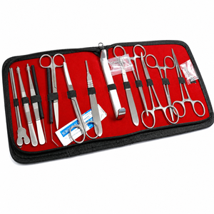 Juego de 20 Piezas para Disección, Instrumentos de Cirugía General, Juego de Disección para Estudiantes de Medicina y Veterinaria - Product Image 1