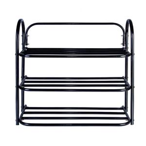 Metal Shoe Rack 3 Tier Stackable Shoe Organizer for Home Closet - Product Image 2