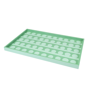 Plateau en laque de haute qualité, plateau de service en bois, décoration d'intérieur, cadeau de mariage, fabricant en gros - Product Image 2