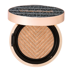 Base de Maquillaje Super Cover Cushion con Polvo Híbrido, Blanqueador, Antiarrugas y Protección UV para Piel Oscura, Todo Tipo de Piel - Product Image 1